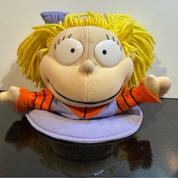 RUGRATS Puppet ANGELICA Hand puppet plush 1998 Viacom - Picture 3 of 5